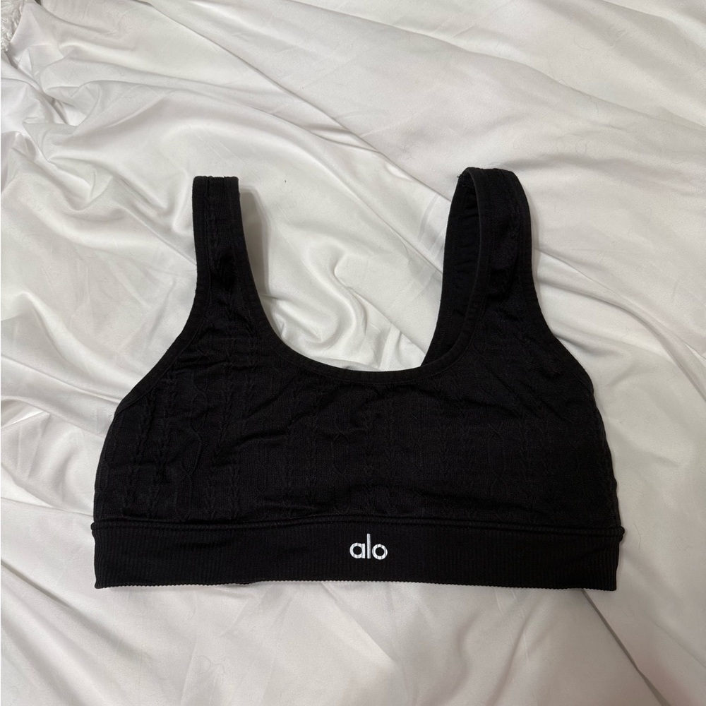 ALO Yoga Black Sports Bra